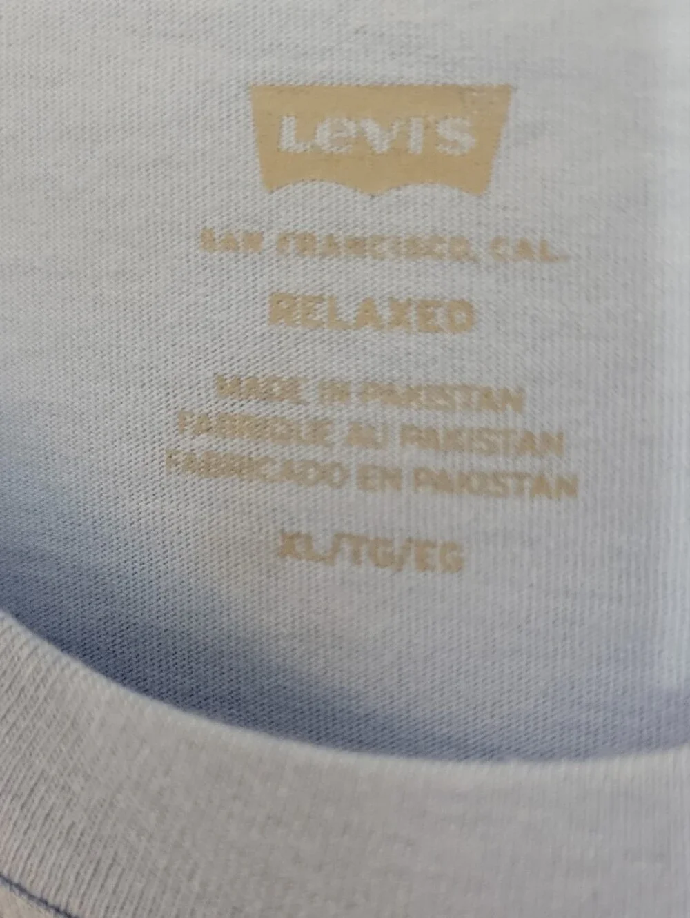 Levi's Light Blue Short-Sleeve Logo Tee